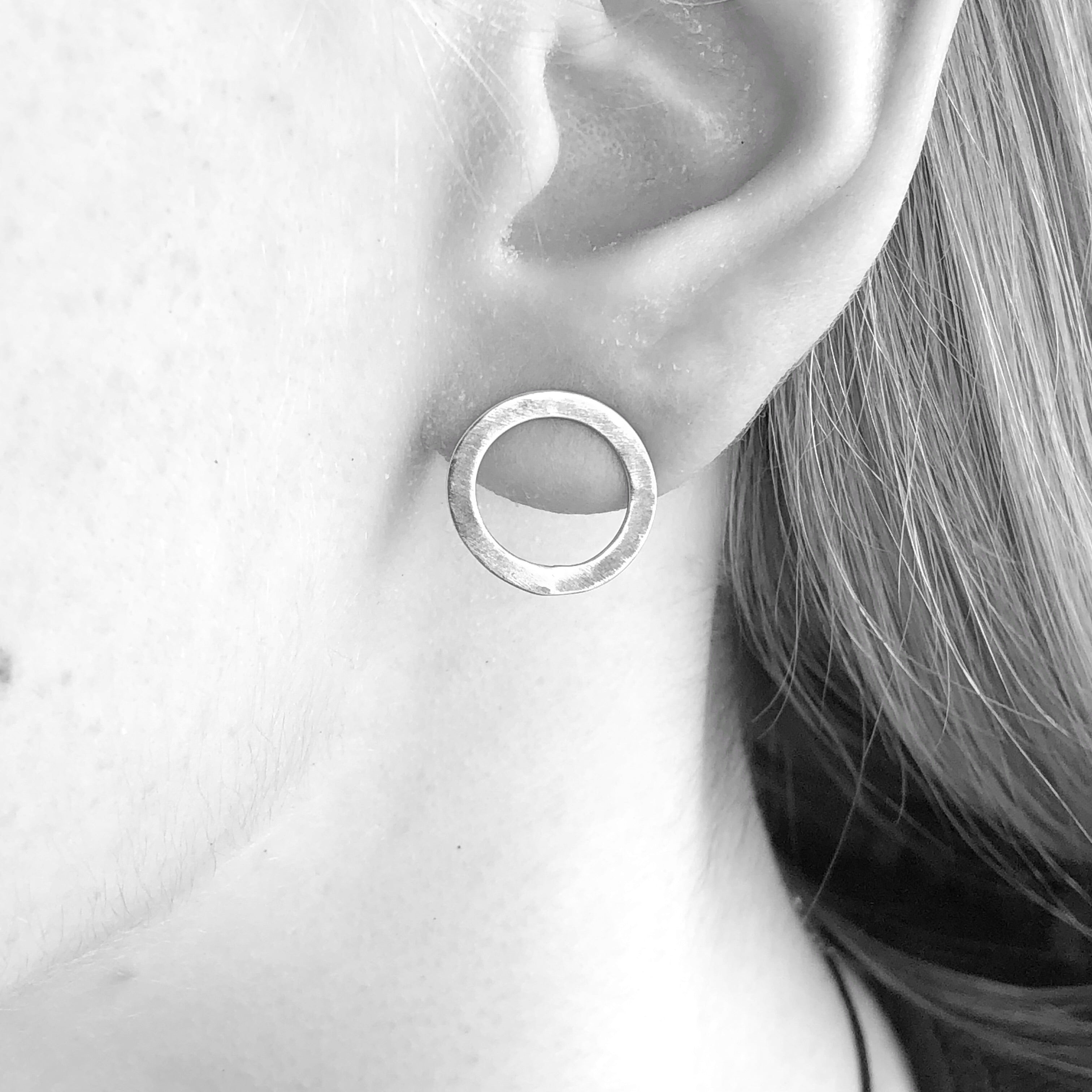 Sketch Post Earrings - stud or dangle