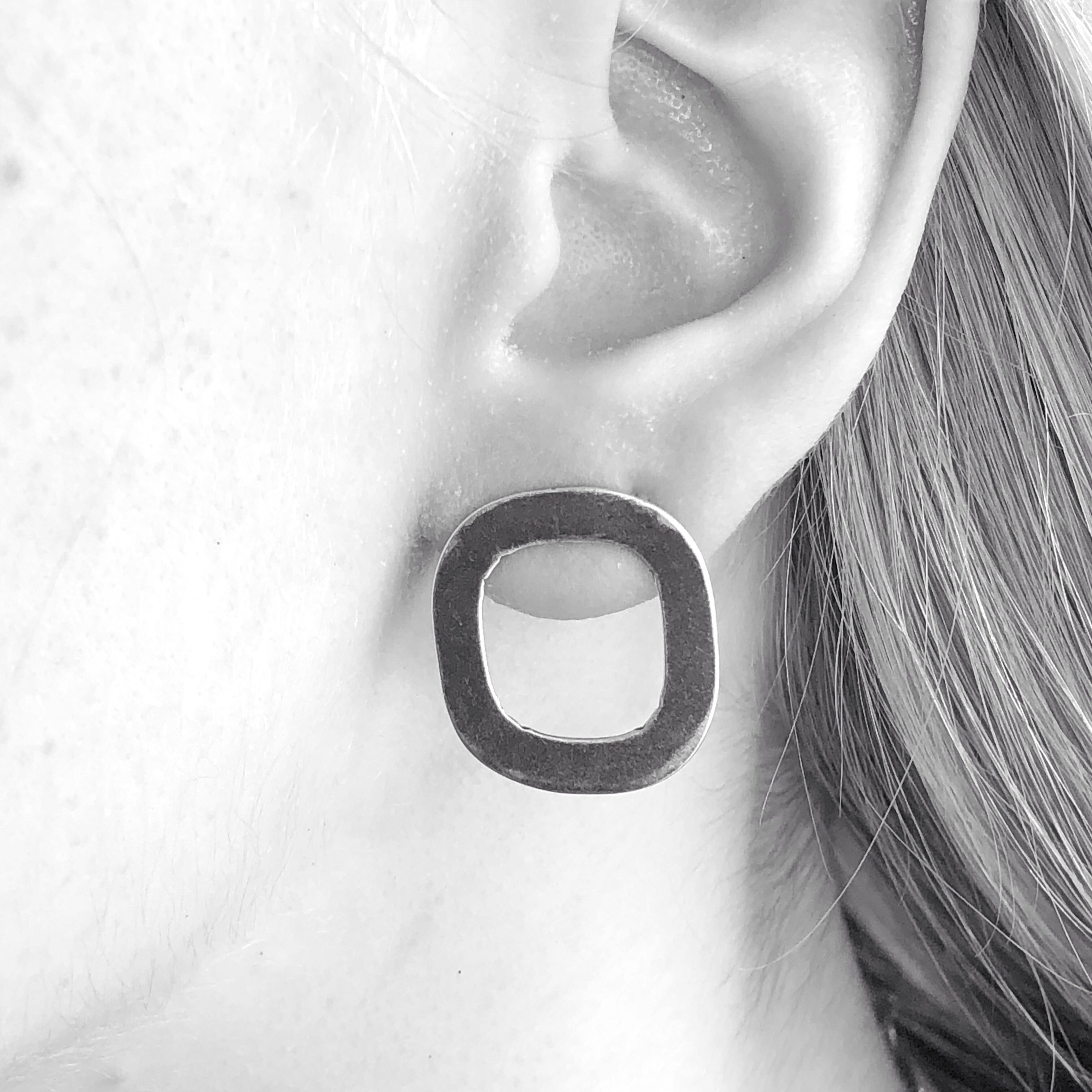 Sketch Post Earrings - stud or dangle