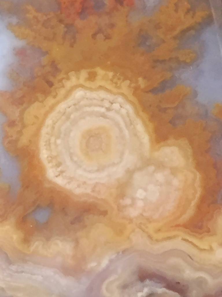 Earth Patterns Necklace with Lysite Agate