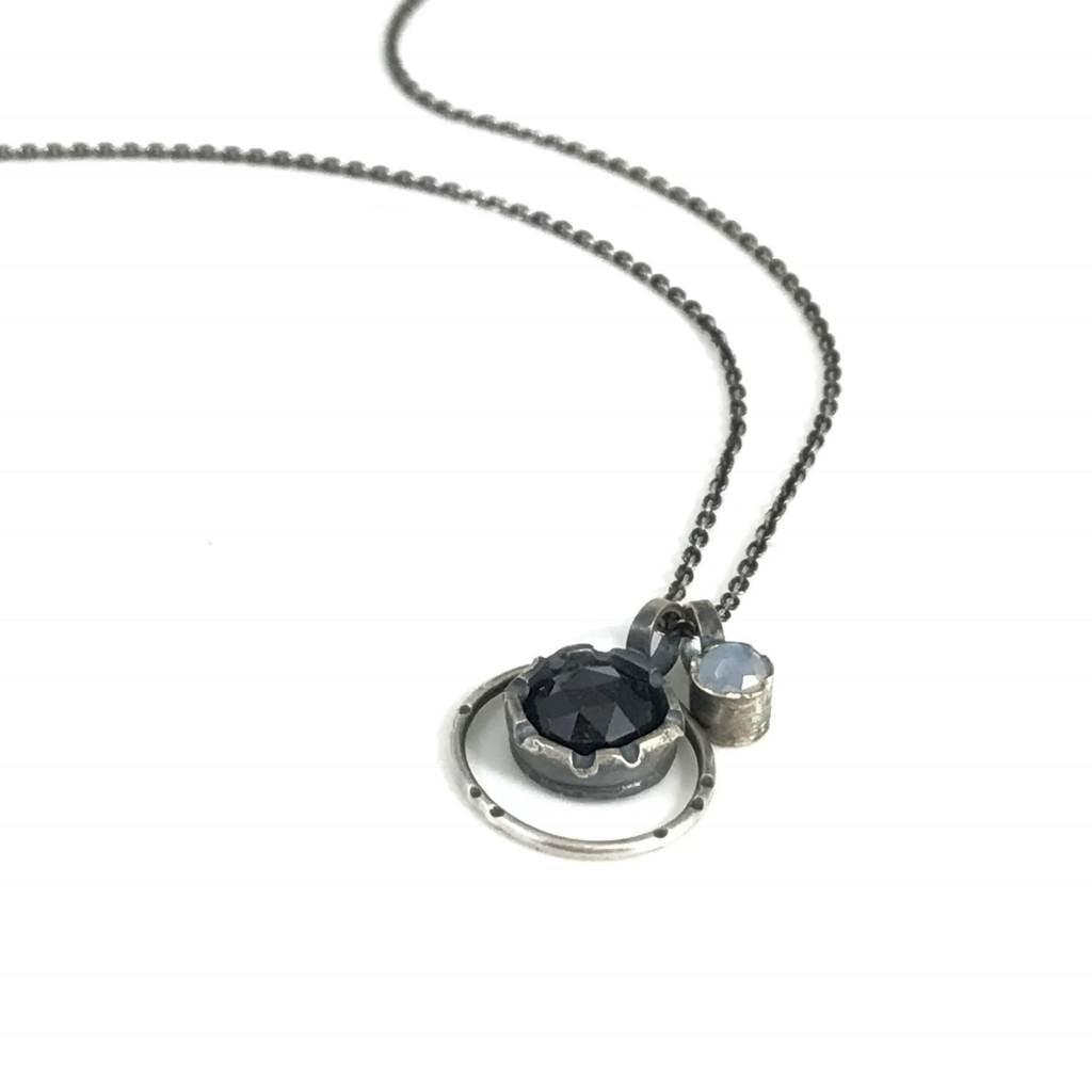 Eclectic Ethos Necklace - Black & Grey