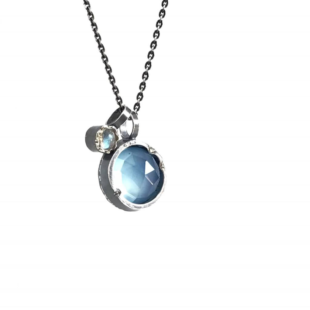 Eclectic Ethos Necklace - Blue & Blue