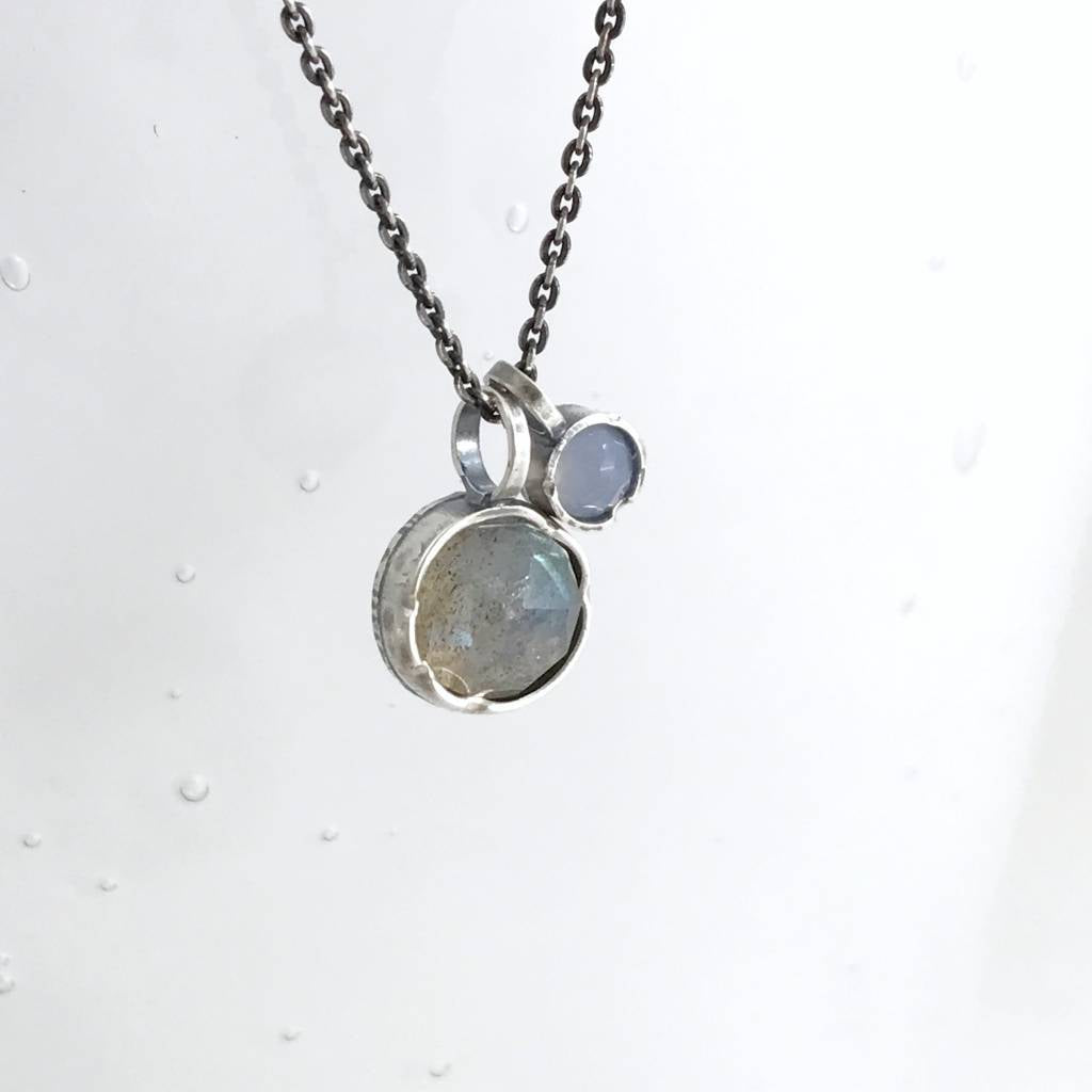 Eclectic Ethos Guide Necklace - Green & Grey