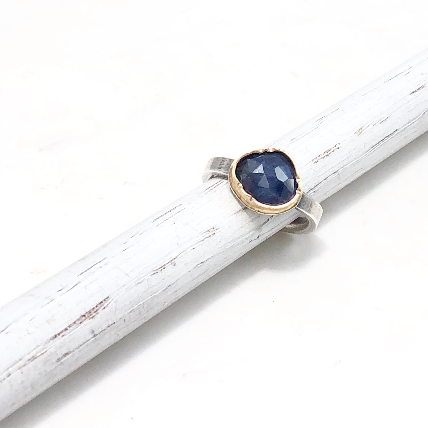Arise Ring With Rosecut Sapphire