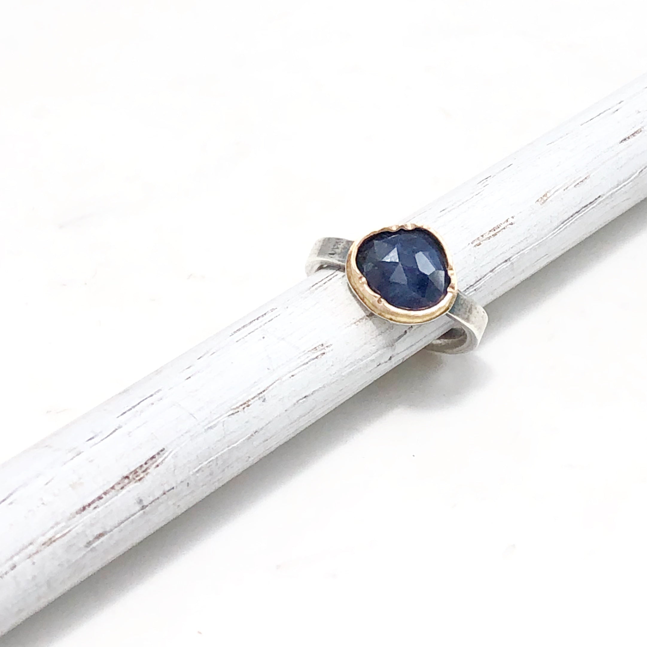 Arise Ring With Rosecut Sapphire