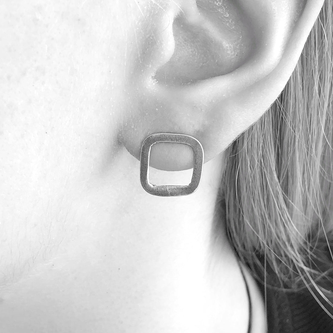 Sketch Post Earrings - stud or dangle