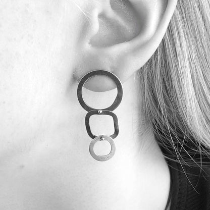 Sketch Post Earrings - stud or dangle