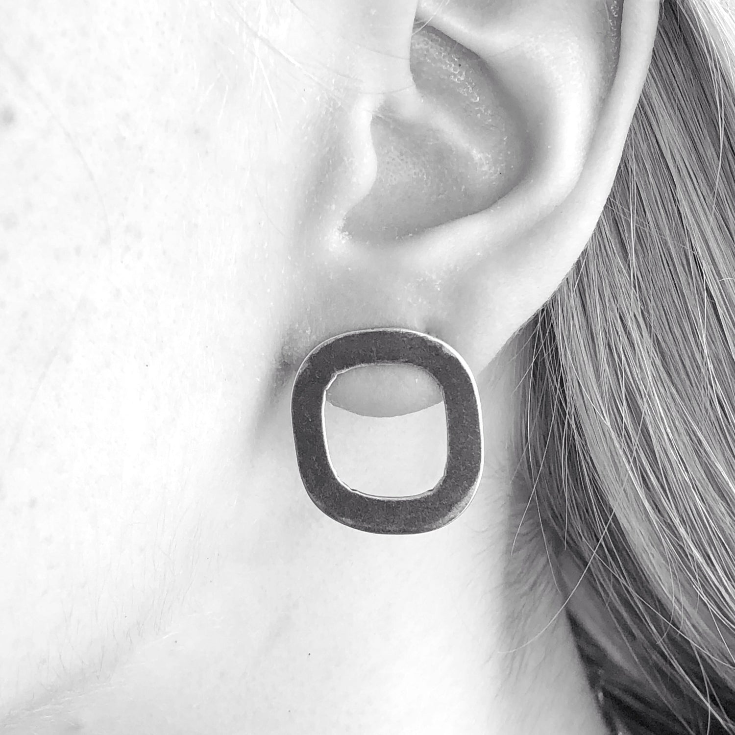 Sketch Post Earrings - stud or dangle