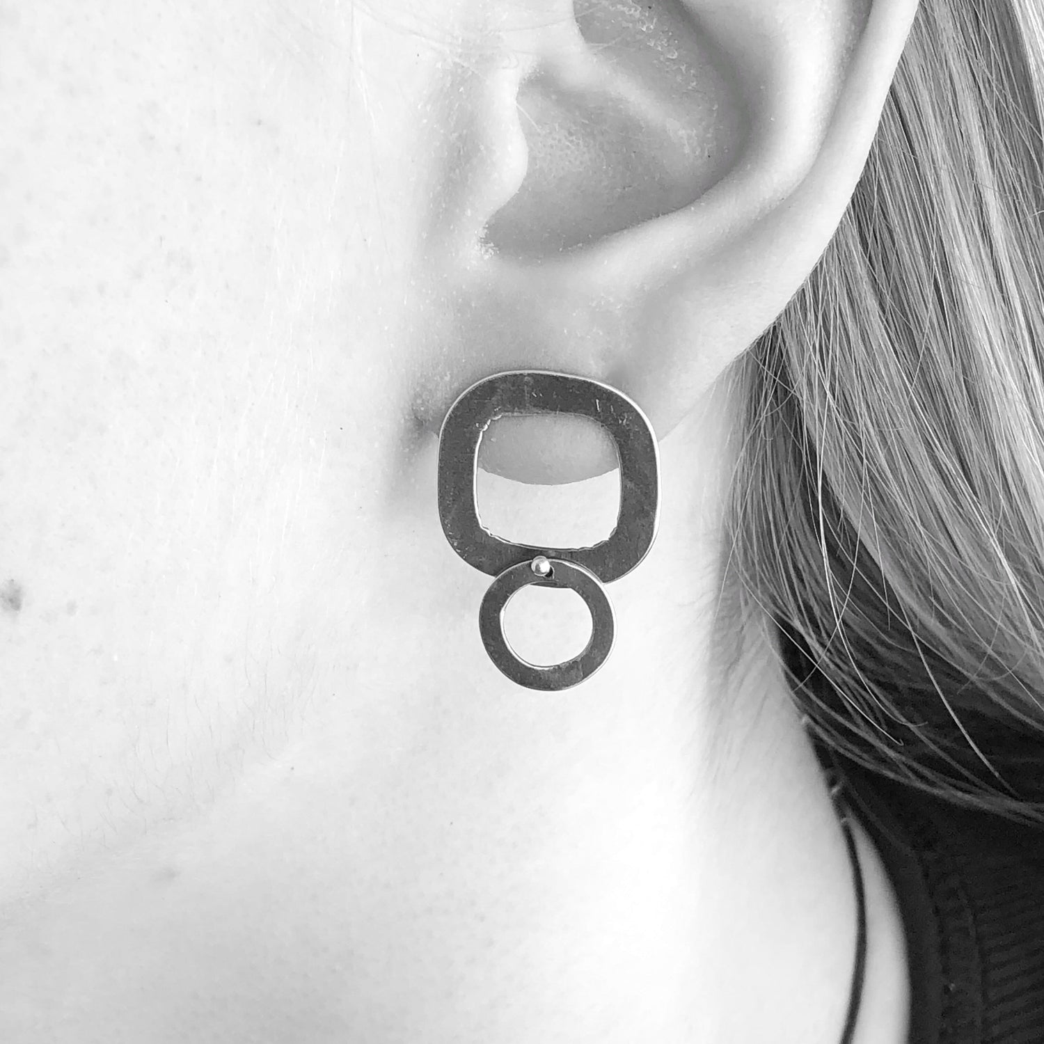 Sketch Post Earrings - stud or dangle