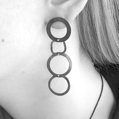 Sketch Post Earrings - stud or dangle