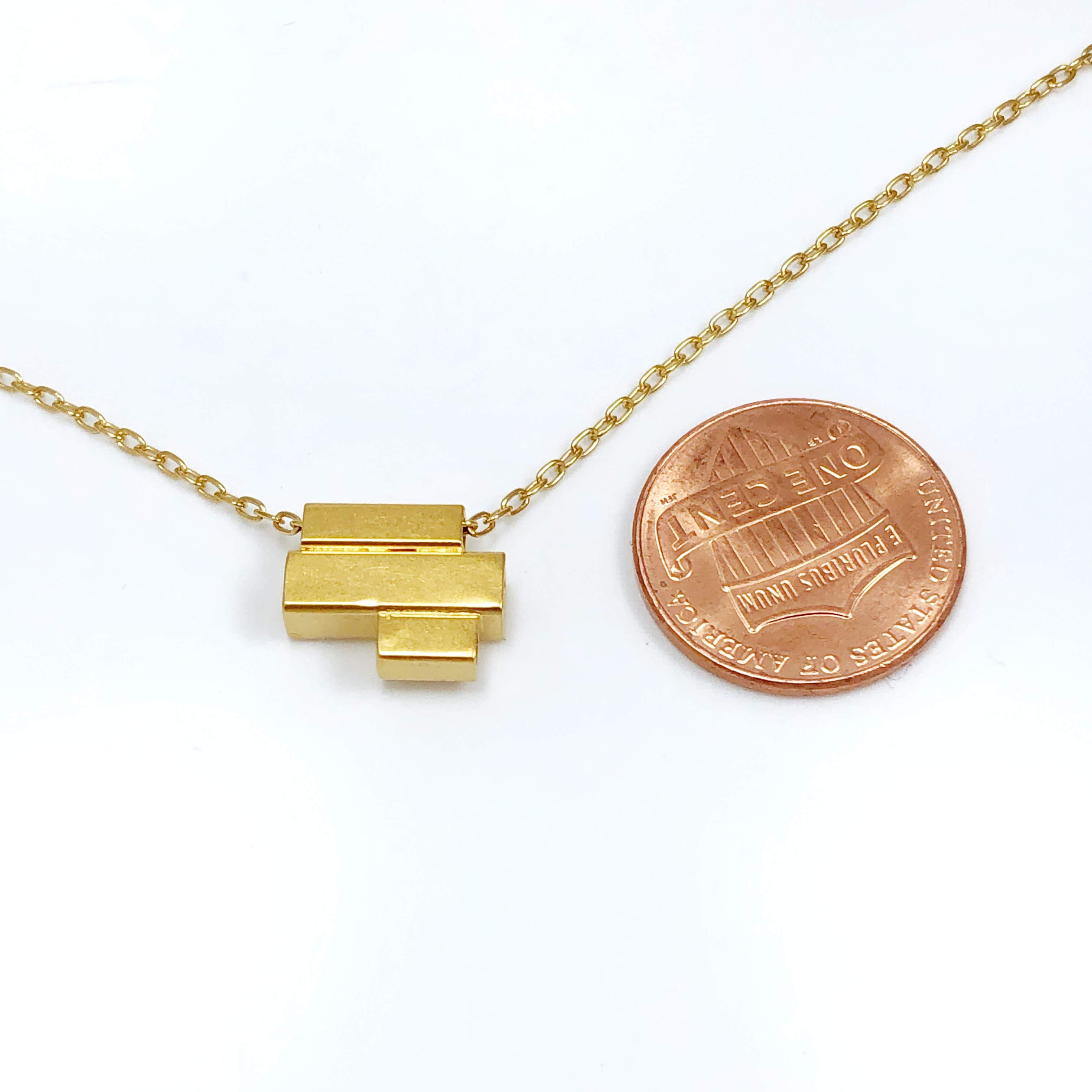 Blocks Necklace
