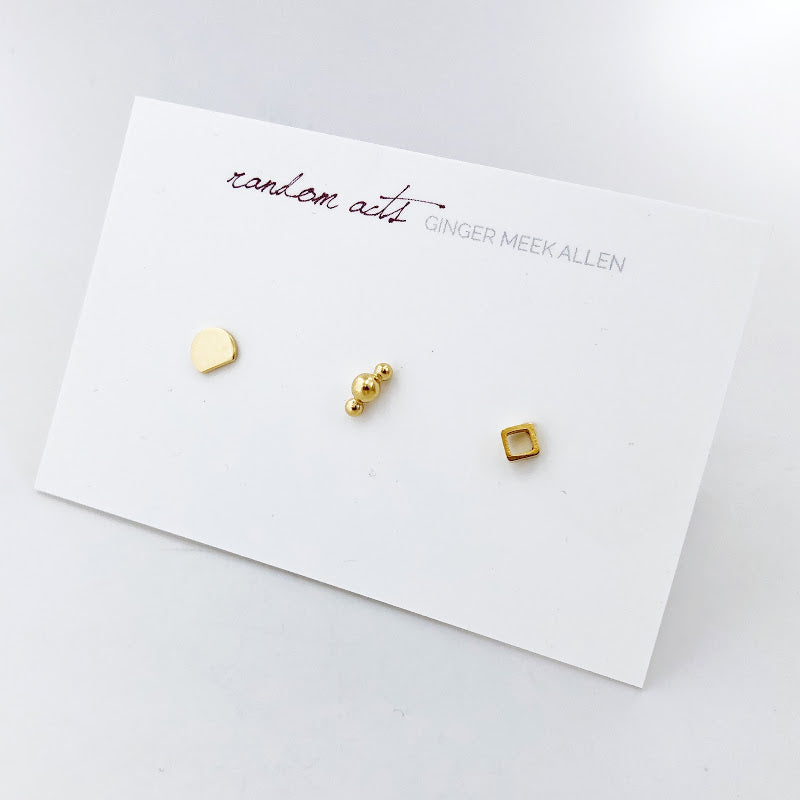 Random Acts Stud Collection