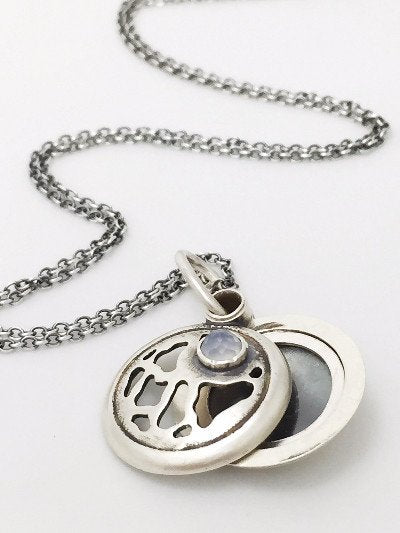 Earth Patterns Locket