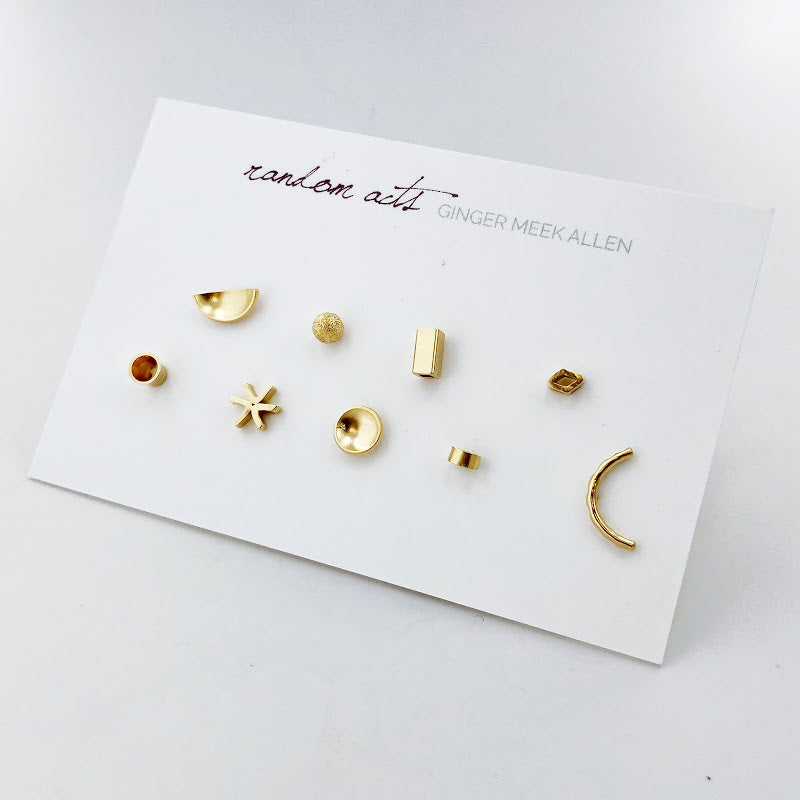 Random Acts Stud Collection