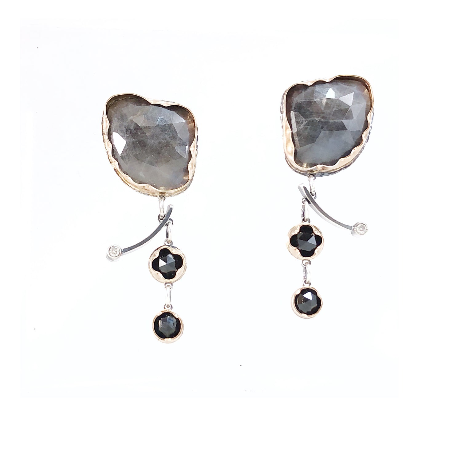 Arise Earrings - Grey II