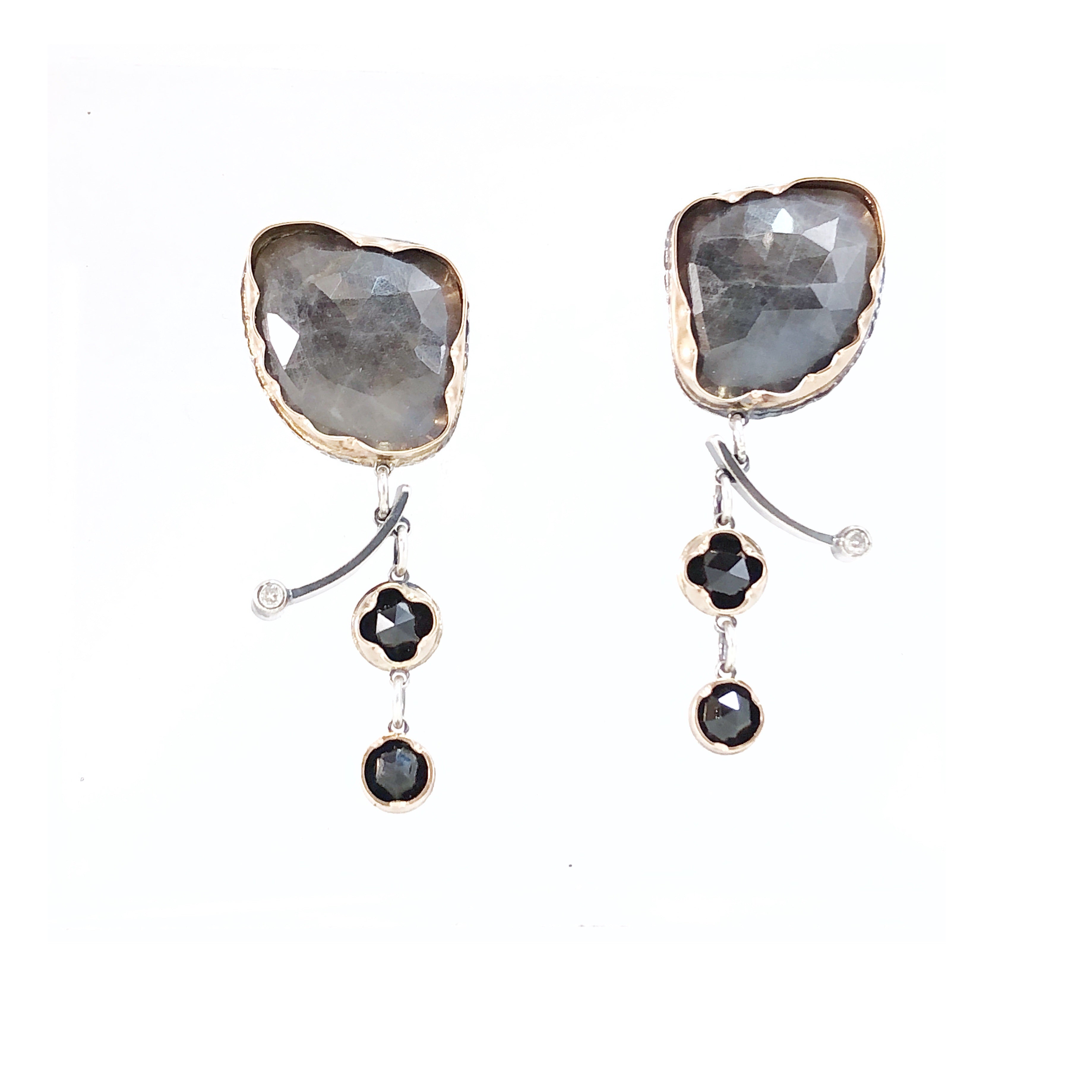 Arise Earrings - Grey II