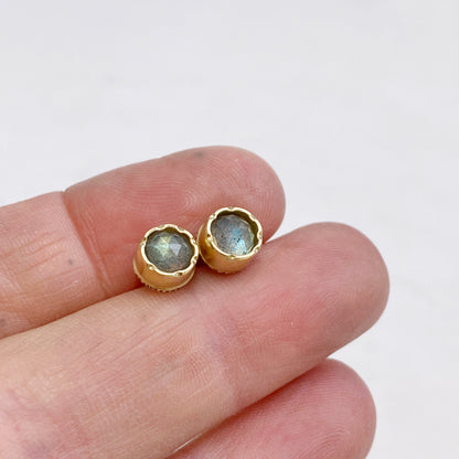 Labradorite Arise Studs
