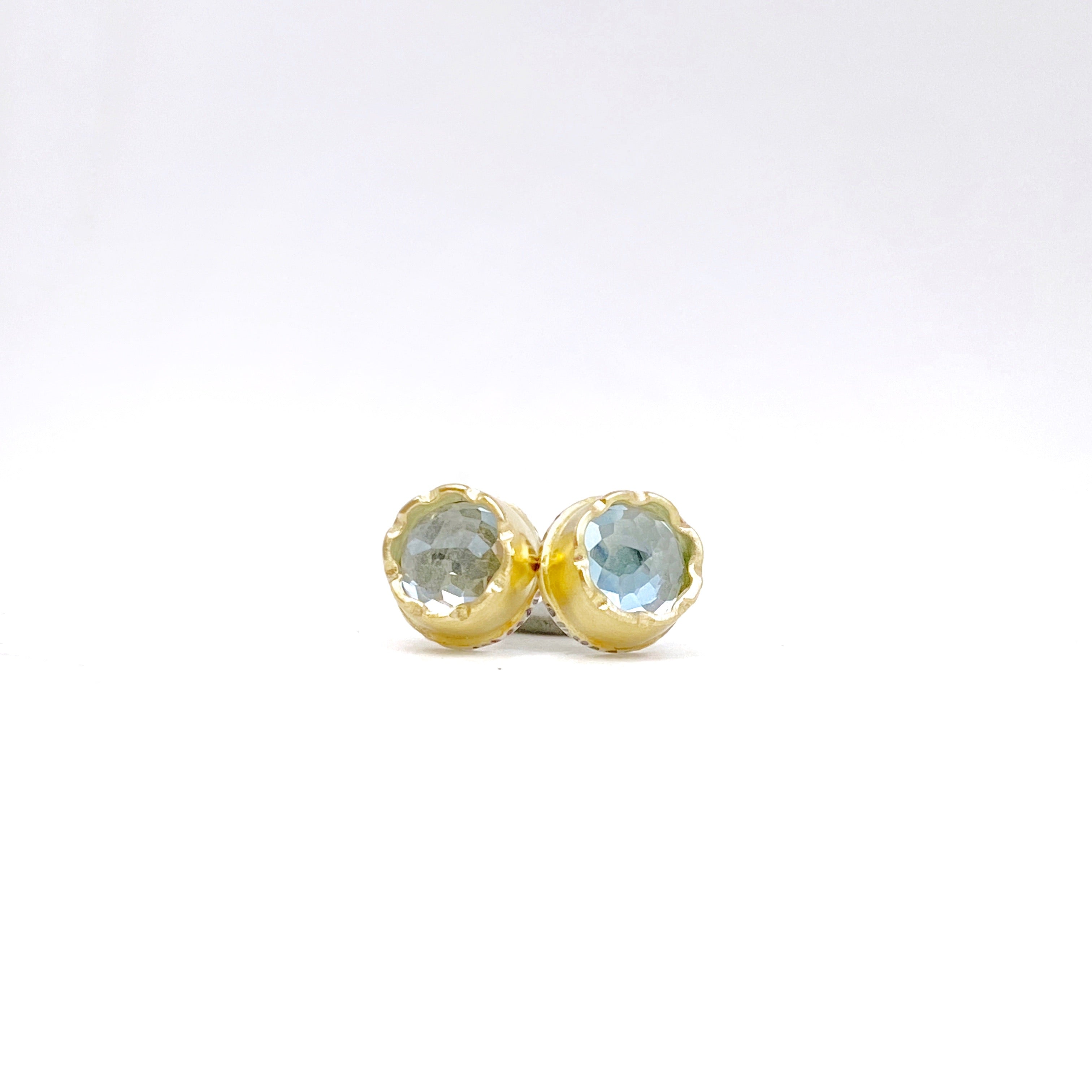 Blue Topaz Arise Studs - small