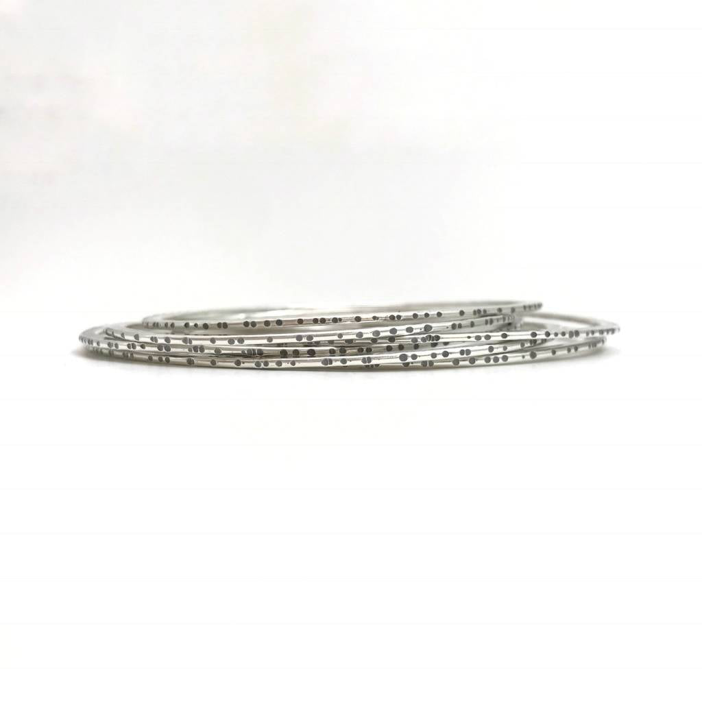 Sliced Forged Bangles