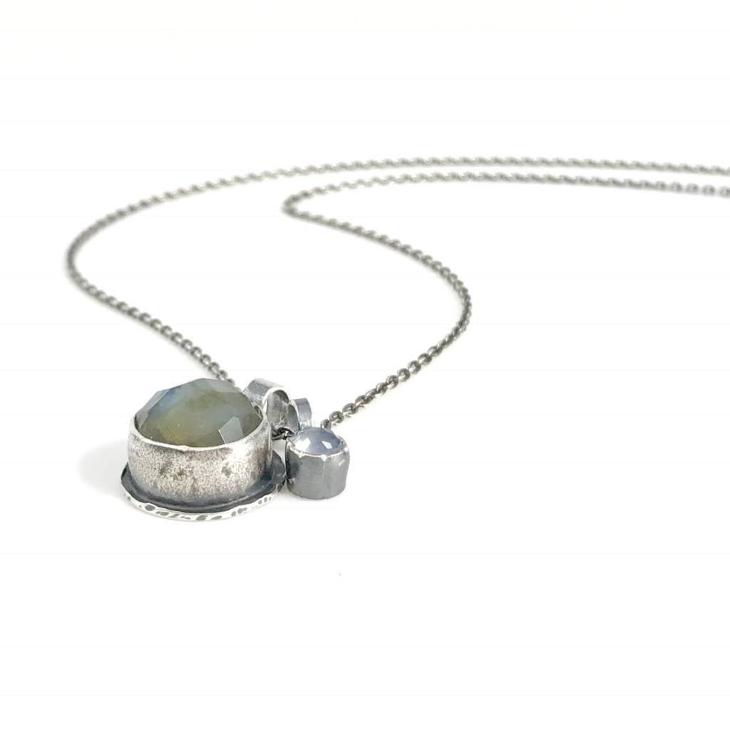 Eclectic Ethos Guide Necklace - Green &amp; Grey