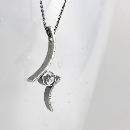 Vertical Balance Necklace