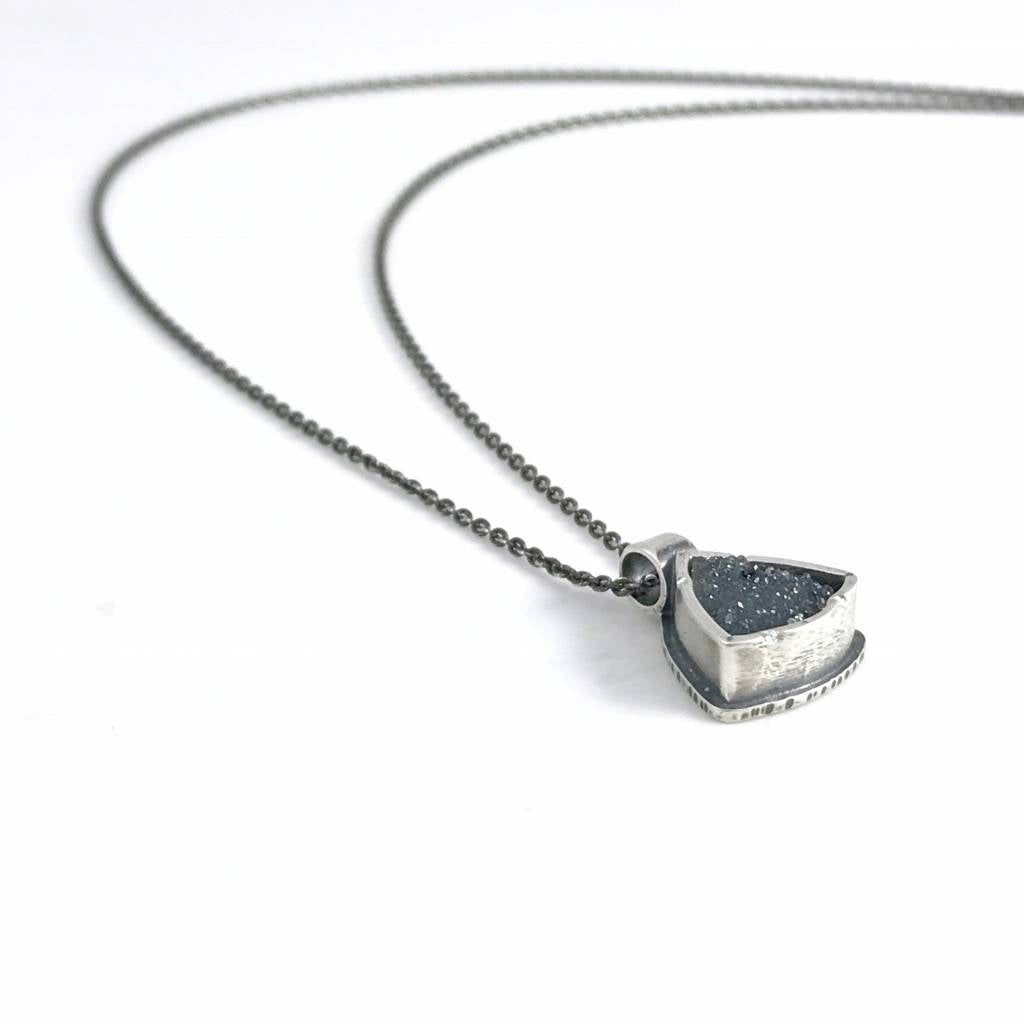 Creative Black Tie Tiny Pendant