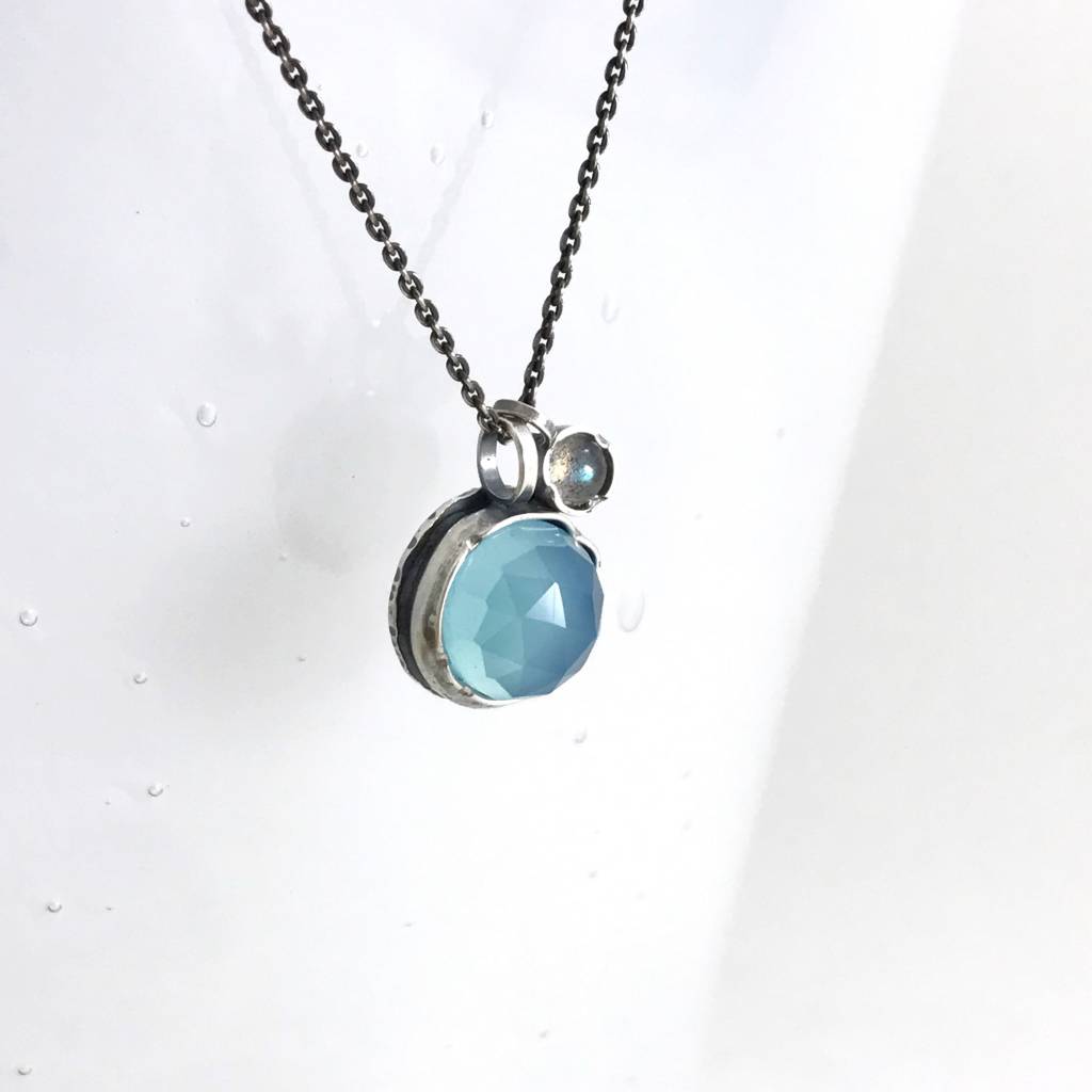 Eclectic Ethos Necklace - Blue &amp; Blue